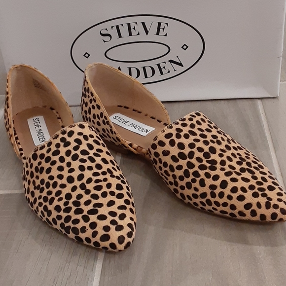 Steve Madden Shoes - Steve Madden Talent-L Cheetah Flats size 6